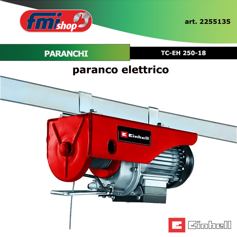 Paranco Elettrico TC-EH 250-18