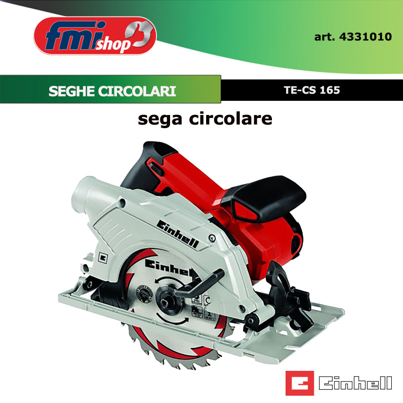 Seghe circolari manuali TE-CS 165