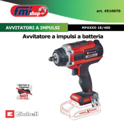 Avvitatore a impulsi a batteria IMPAXXO 18/400