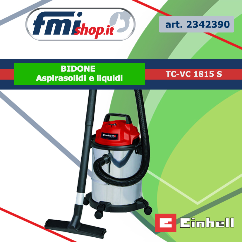 Aspirasolidi e liquidi TC-VC 1815 S