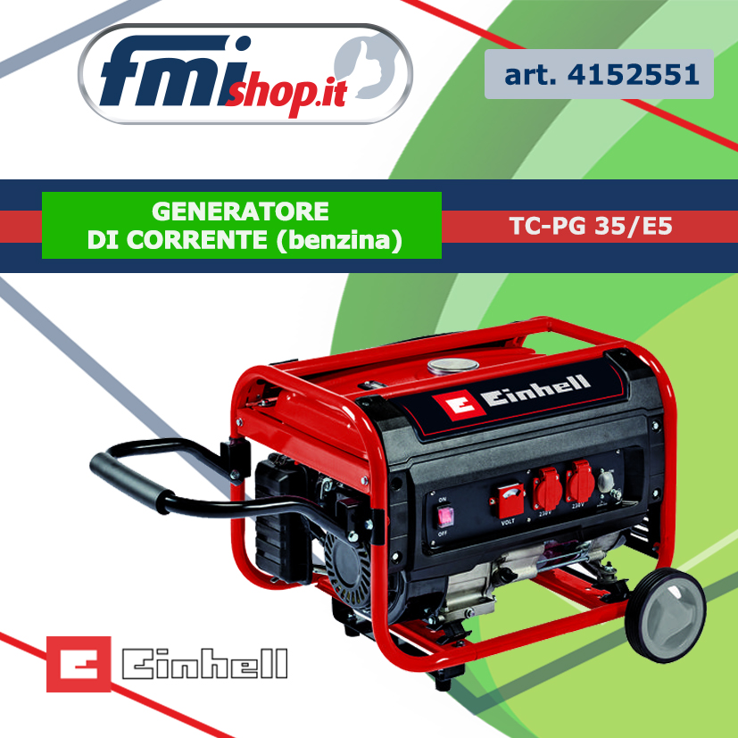 GENERATORE DI CORRENTE TC-PG 35/ES