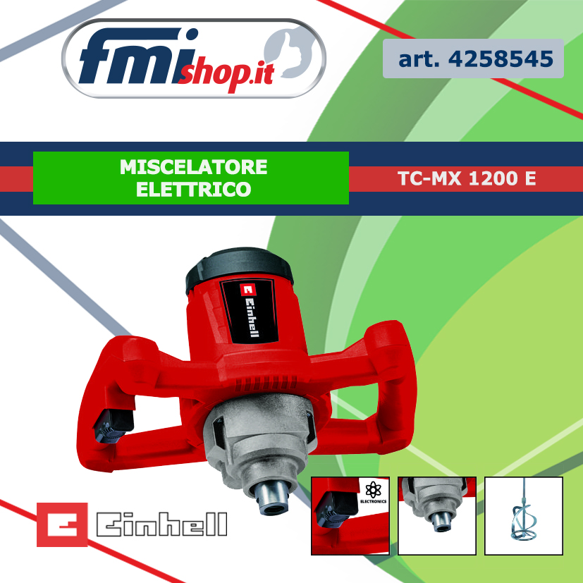 MISCELATORE ELETTRICO TC-MX1200E