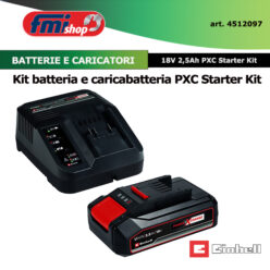 Kit batteria e caricabatteria PXC Starter Kit