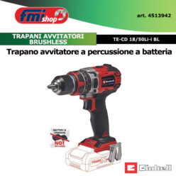 Avvitatori a percussione a batteria TP-CD 18/50 Li-i BL-Solo