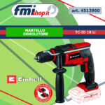 Martello demolitore a batteria TC-ID 18 Li - Solo
