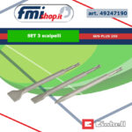 SET 3 SCALPELLI