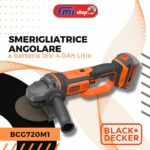 SMERIGLIATRICE ANGOLARE A BATTERIA