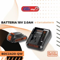 Batteria 18V 2.0Ah e Caricabatterie