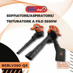 Soffiatore/Aspiratore/Trituratore a filo 2600 W