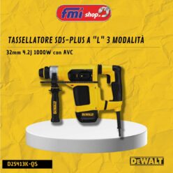 Tassellatore SDS-Plus a "L" 3 modalità 32mm 4.2J 1000W con AVC