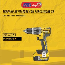 Trapano Avvitatore con Percussione XR Litio 18V 5.0Ah BRUSHLESS